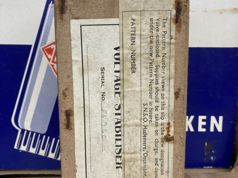 CV1199/NS2, NOS/NIB, super rare collectors item, WWII military tube