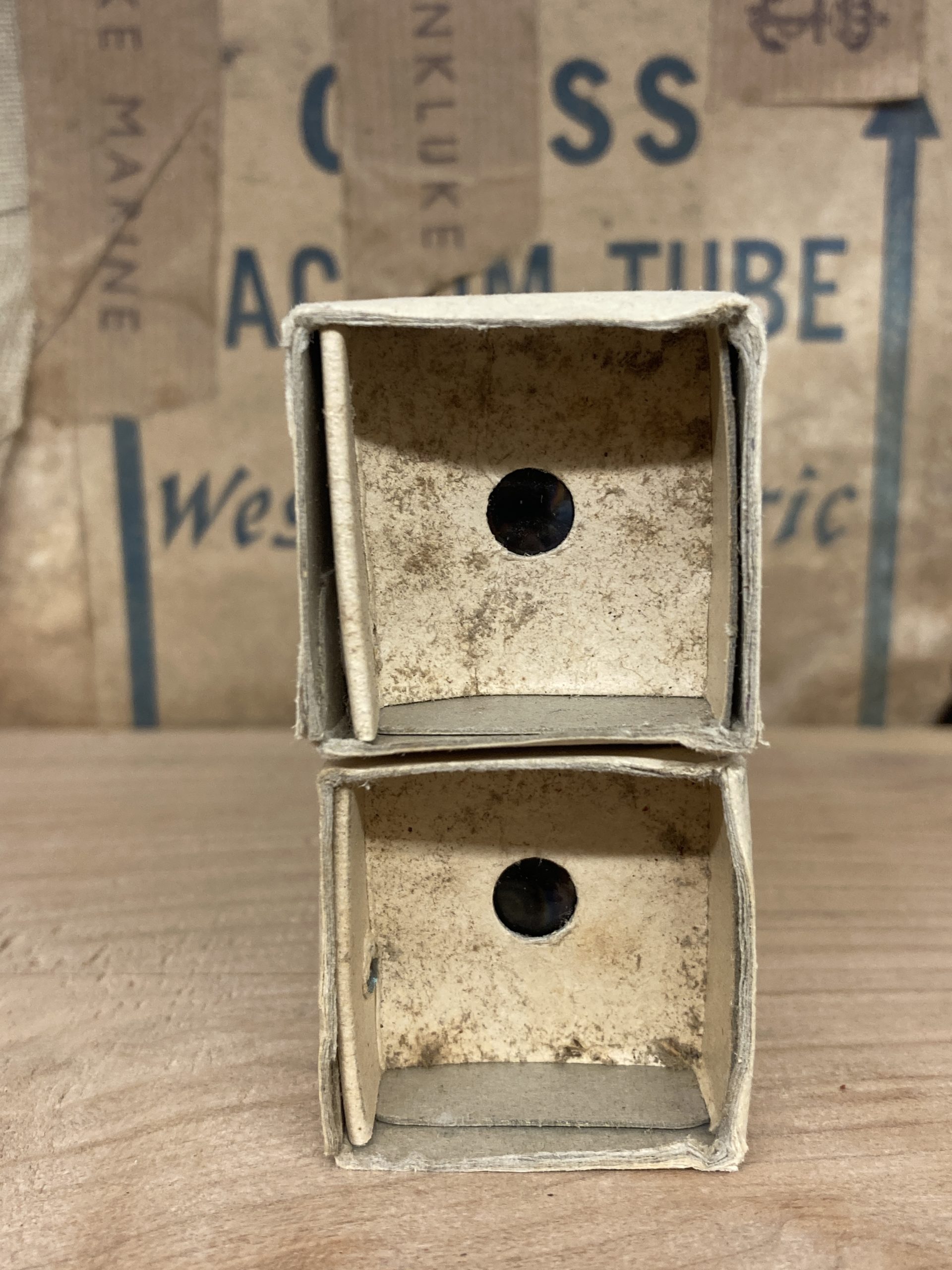 6SH7GT Philco, NOS/NIB, milspec, sealed boxes from 1940ies, sub WE717A, one pair - Image 7