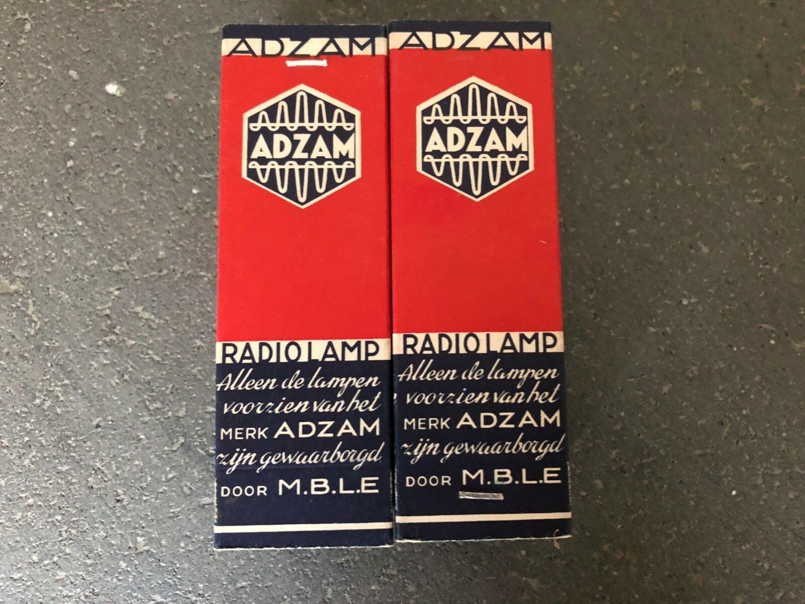 6B8G VT93 Adzam, NOS/NIB, still sealed, immaculate condition, one pair (2) - Image 5