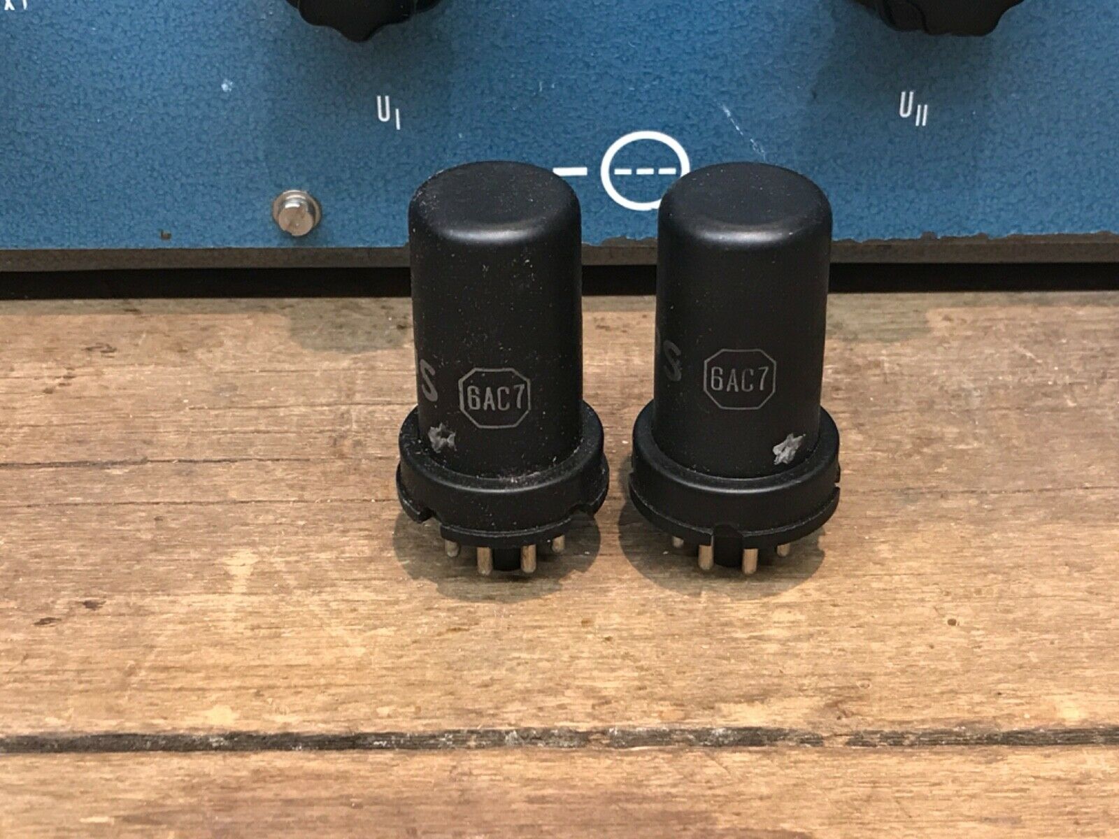 6AC7 VT112 Philips/RCA, one pair, true NOS/NIB, milspec - Image 3