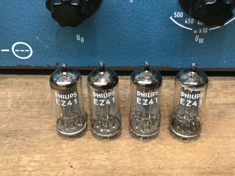 EZ41 Philips/Siemens, set of 4, milspec, true NOS