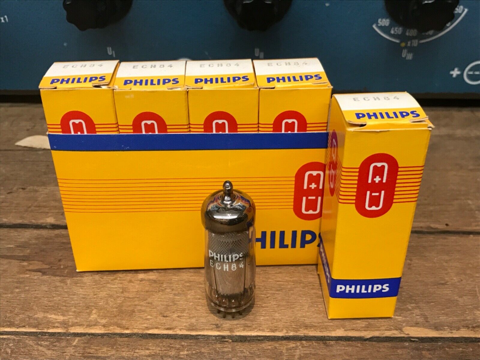 ECH84 6JX8 Philips, one sleeve (5), true NOS/NIB, Heerlen made - Image 3