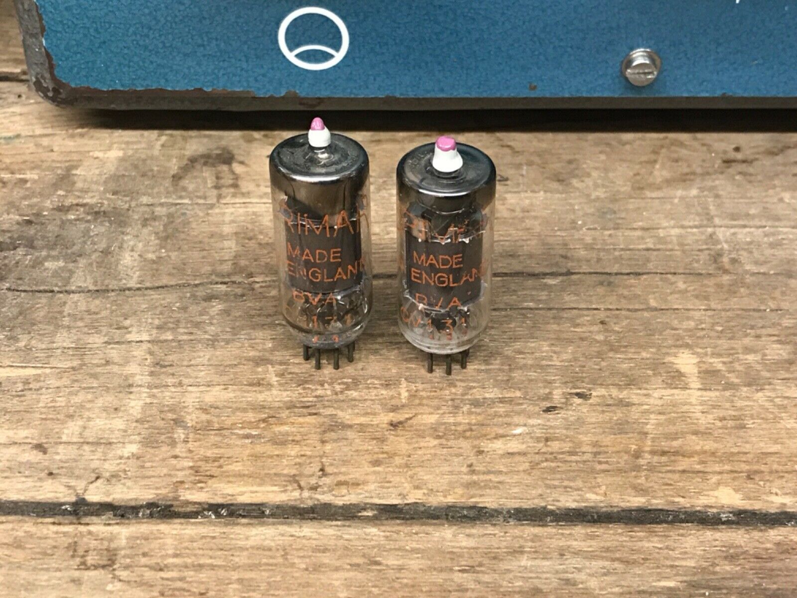 EF92 CV131 6CQ6 Brimar, NOS, milspec, matched pair, for Little Dot - Image 5