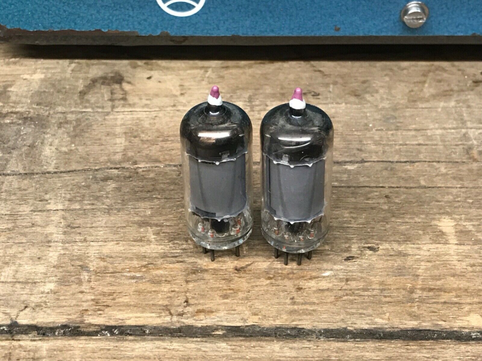 EF92 CV131 6CQ6 Brimar, NOS, milspec, premium matched pair, for Little Dot - Image 3