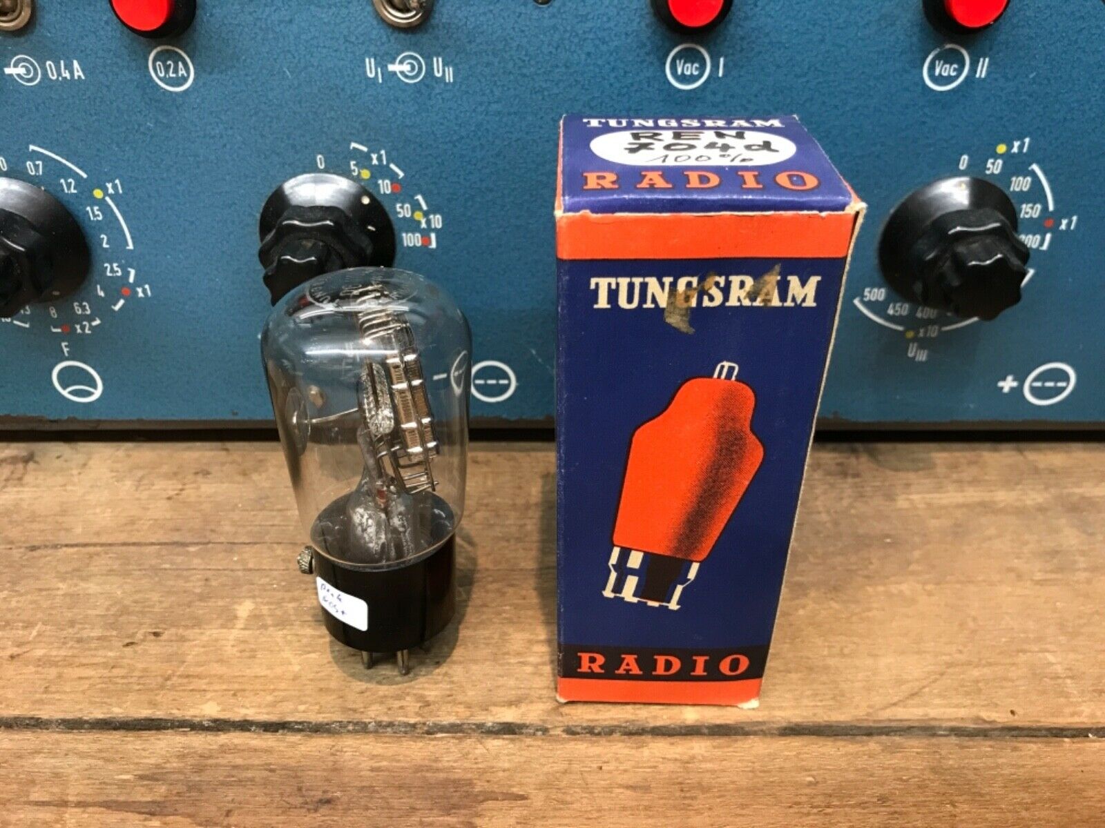REN704d DG4101 Tungsram, true NOS/NIB, tests with 100%+, perfect! - Image 3