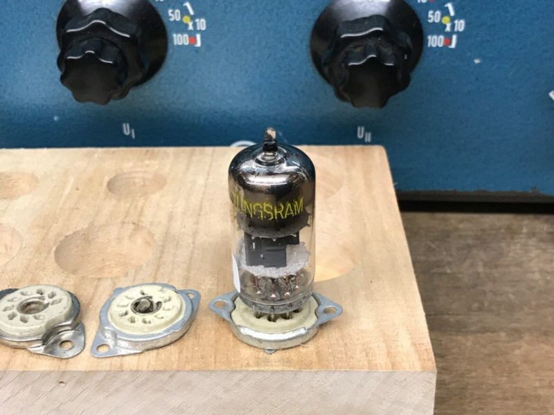 ECC82 12AU7, Tungsram, tests NOS and balanced, vintage production