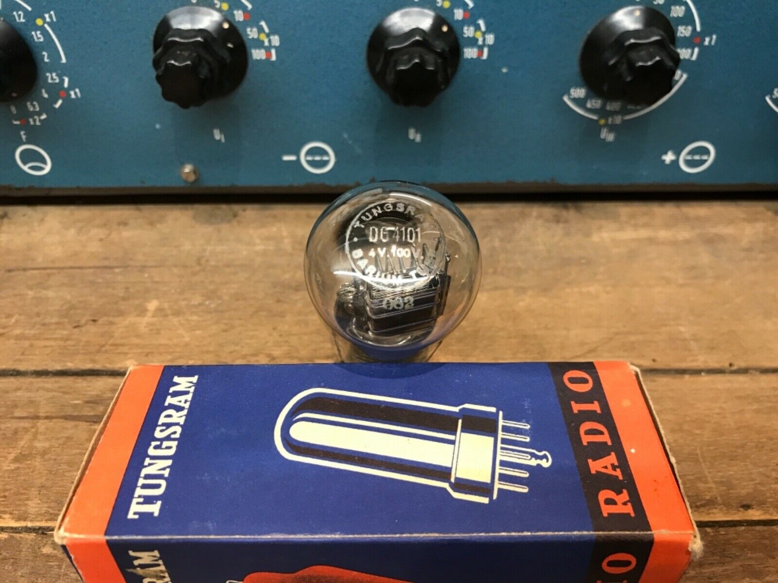 REN704d DG4101 Tungsram, true NOS/NIB, tests with 100%+, perfect! - Image 4