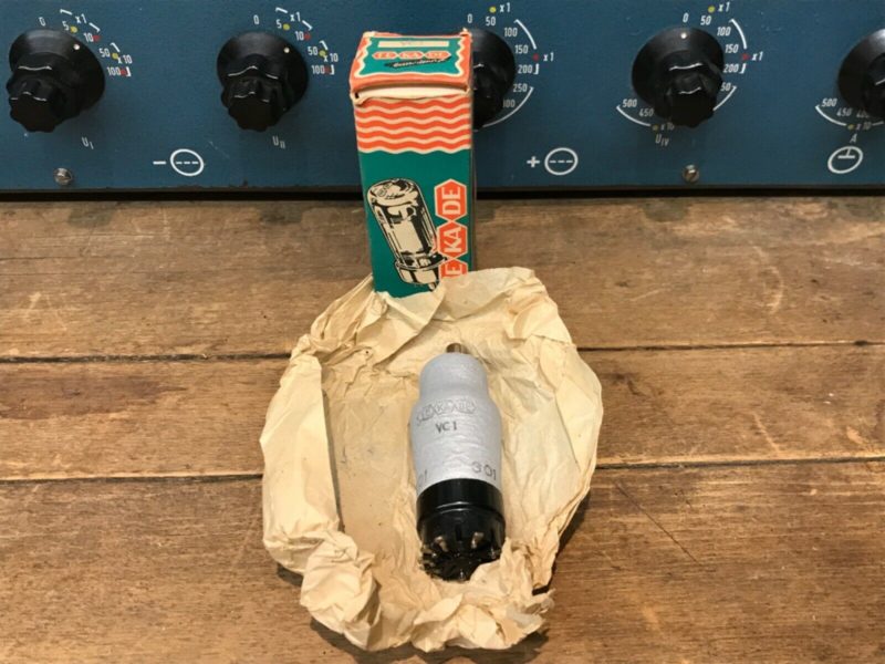 VC1 TeKaDe, true NOS/NIB, early triode, museum cond.