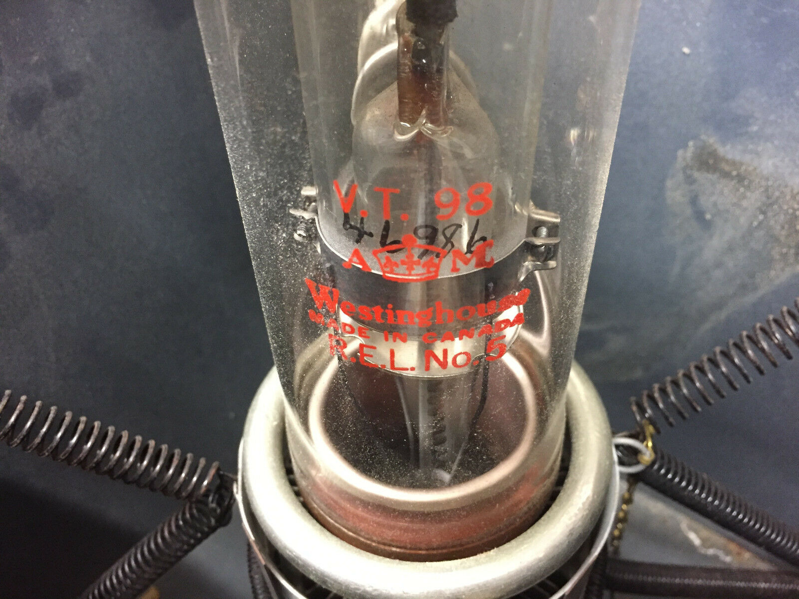 REL5 VT98 10E224 NOS/NIB ultra rare transmitting triode - Image 6