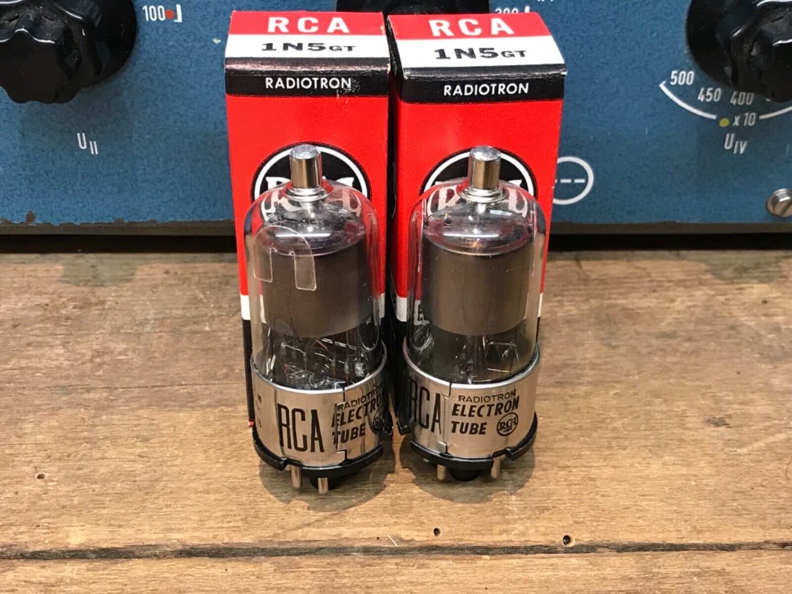 1N5GT VT146, RCA, one pair (2), NOS/NIB, immaculate condition - Image 3