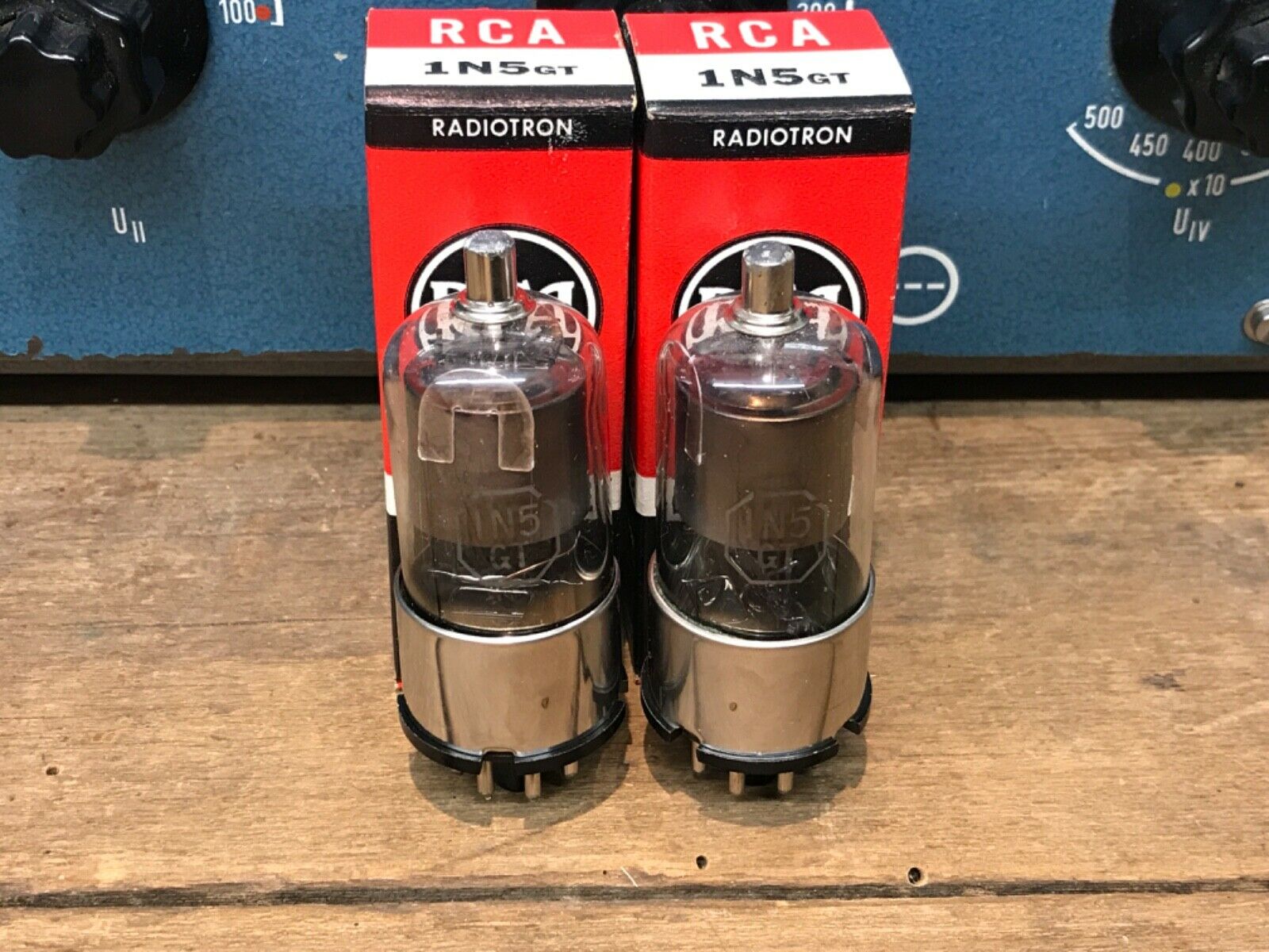 1N5GT VT146, RCA, one pair (2), NOS/NIB, immaculate condition - Image 4