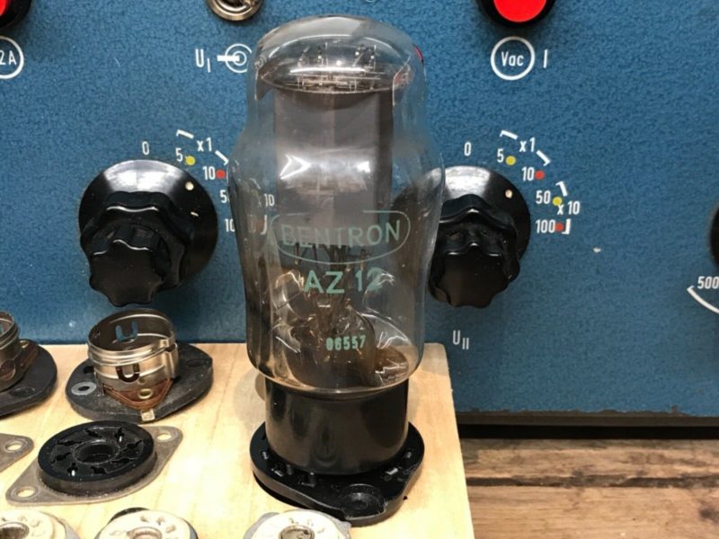 AZ12 Bentron/Philips, full-wave rectifier, tested, in fully working condition