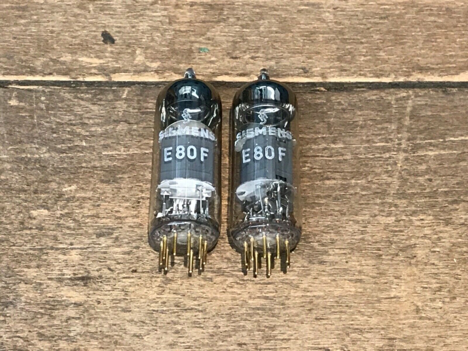 E80F 6084 Siemens, one pair, true NOS/NIB, gold pins, same production codes - Image 3