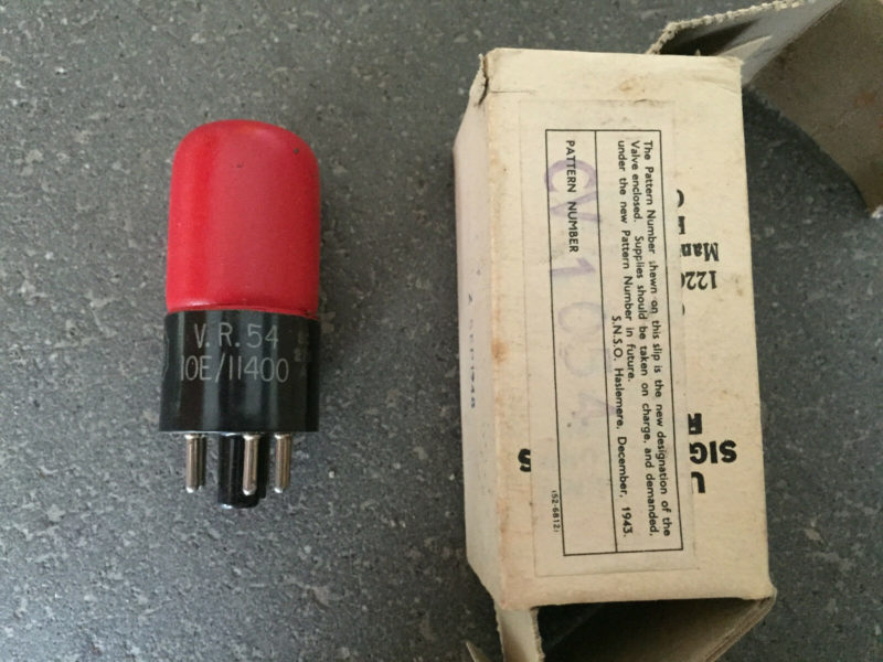 EB34 VR54 CV1054 RCA, NOS/NIB, milspec, perfect working condition