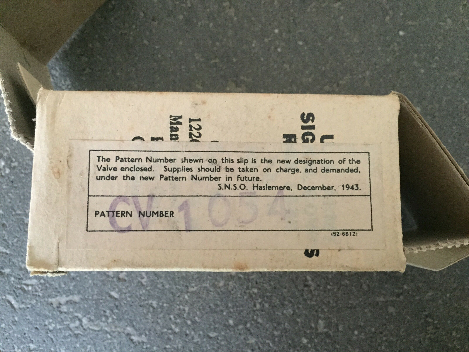 EB34 VR54 CV1054 RCA, NOS/NIB, milspec, perfect working condition - Image 8