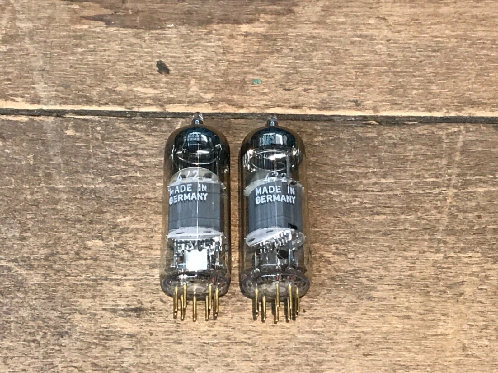 E80F 6084 Siemens, one pair, true NOS/NIB, gold pins, same production codes - Image 4