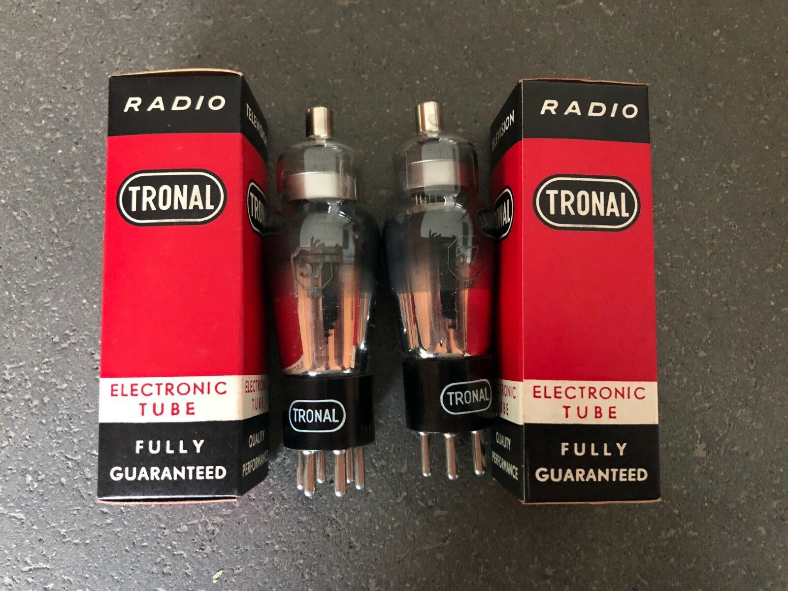 VT-57 Type 57 Tronal/RCA one pair, NOS/NIB, milspec, perfect tubes - Image 2