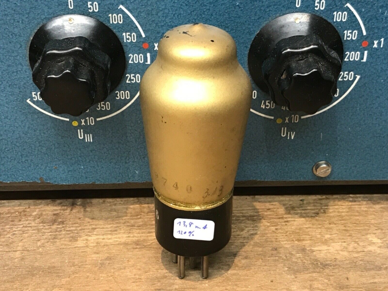 REN904 spezial, Opta, tests NOS+, perfect condition, very rare tube! - Image 3