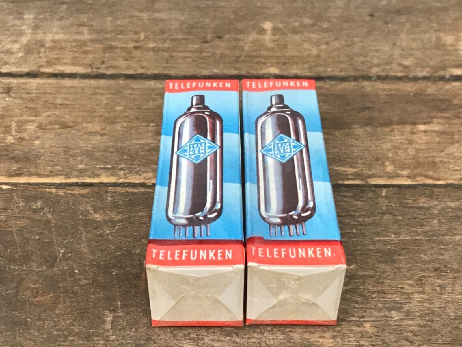 One pair (2) Telefunken 7189/6BQ5B/E84L NOS/NIB sealed! Super rare! - Image 4