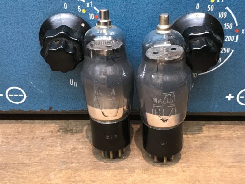 6L7G Mazda, true NOS, tested/guaranteed, one pair