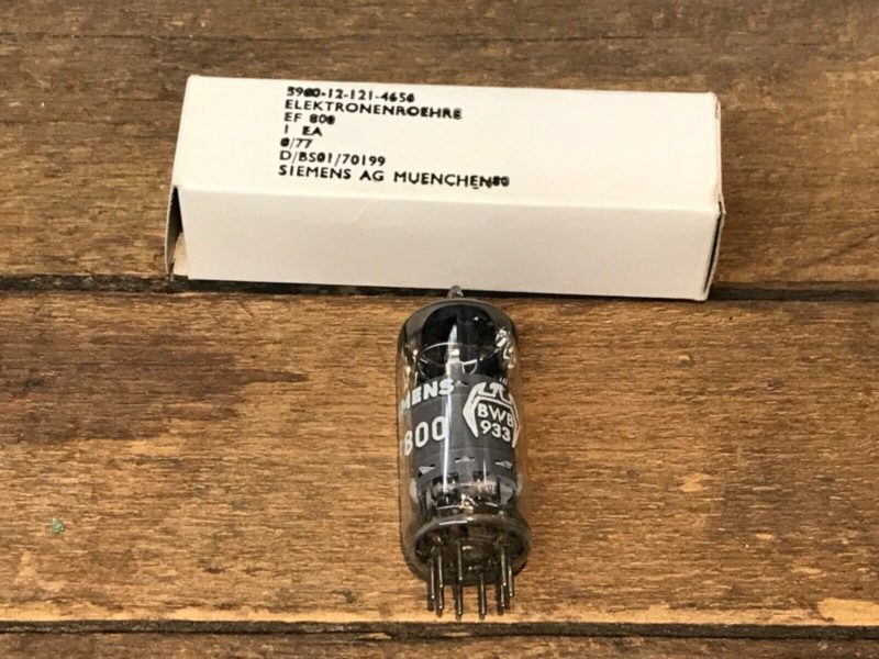 EF800 Siemens/Telefunken, true NOS/NIB, diamond <>,  holy grail