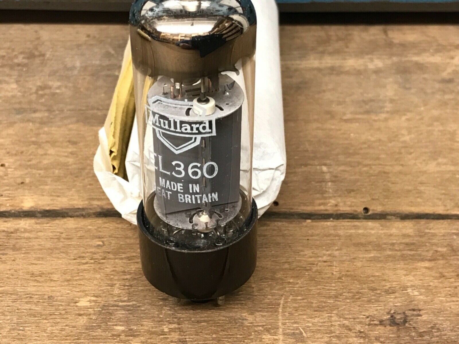 EL360 Mullard true NOS, same Blackburn production codes, 3 pieces - Image 4