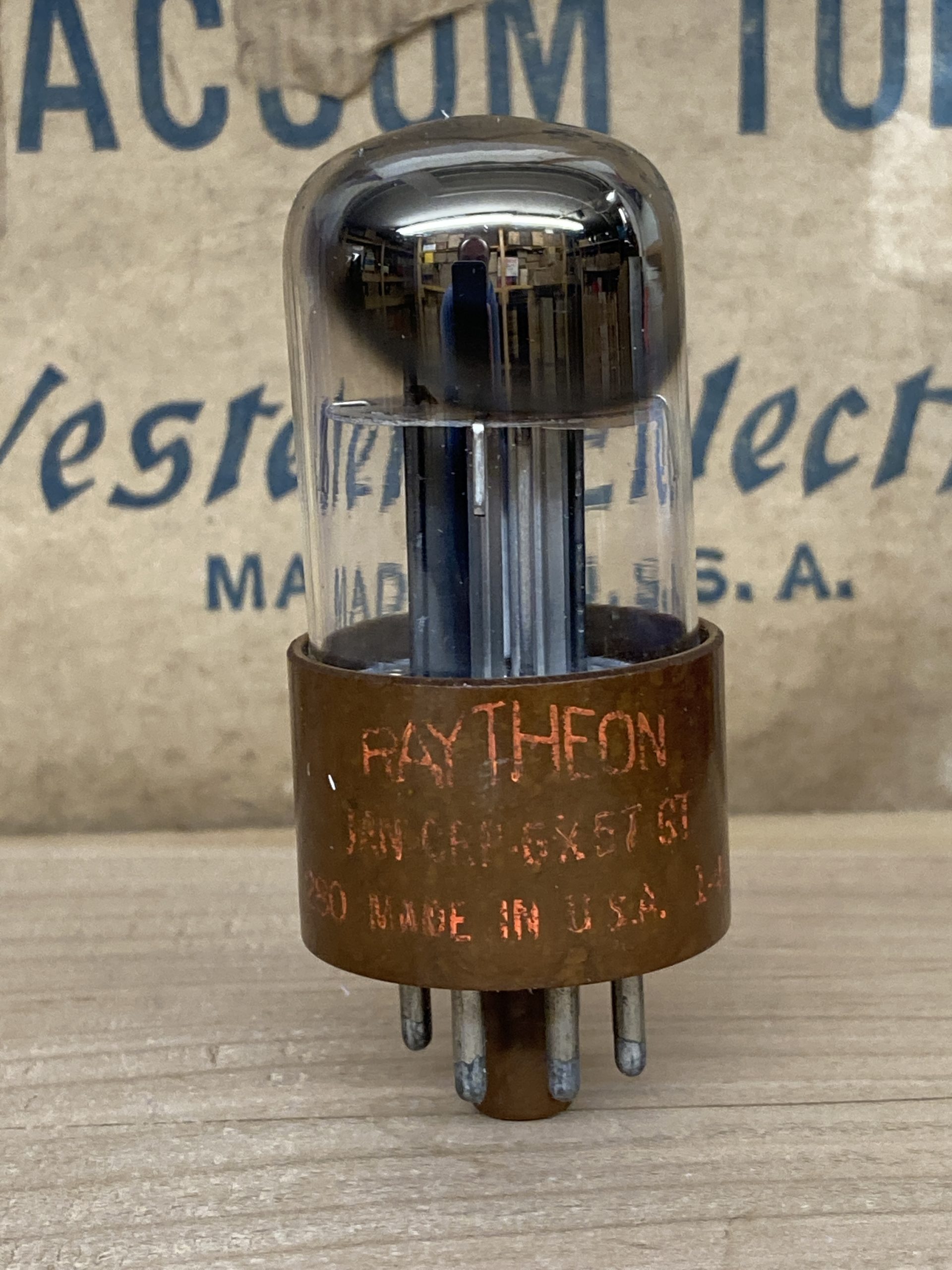 6X5WGT Raytheon rectifier