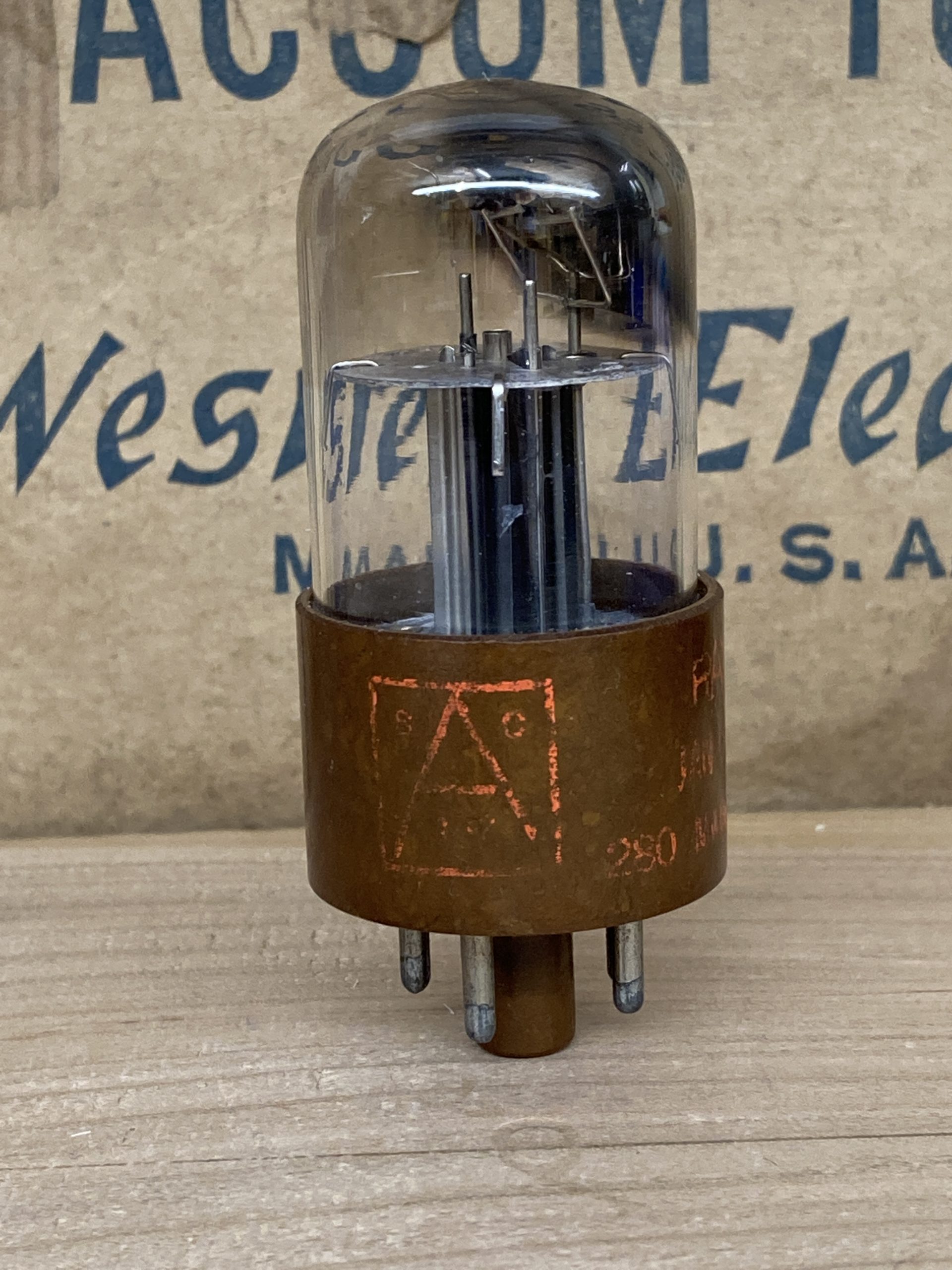 6X5WGT Raytheon rectifier