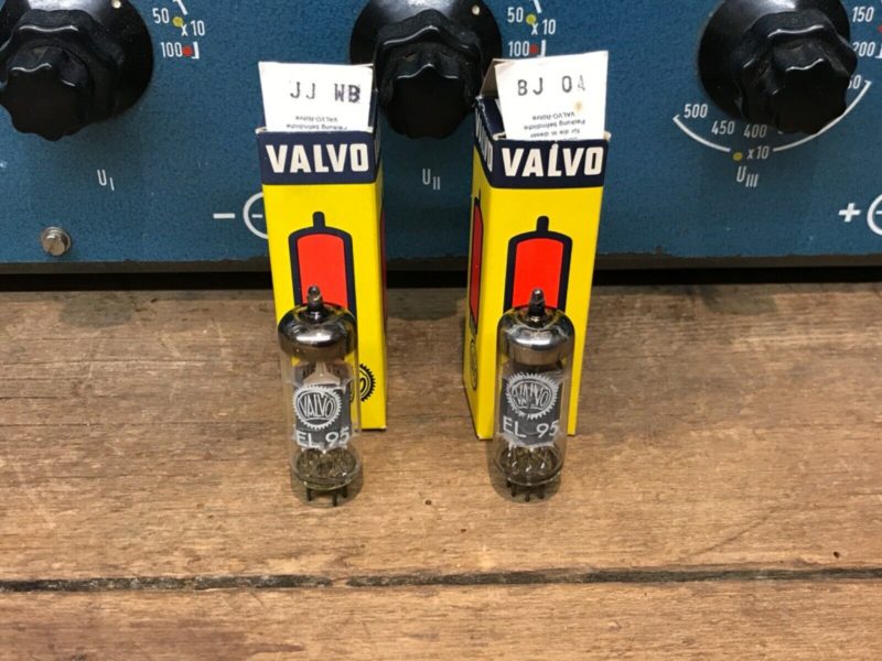 EL95 6DL5 Valvo/Siemens, true NOS/NIB, one pair (2)