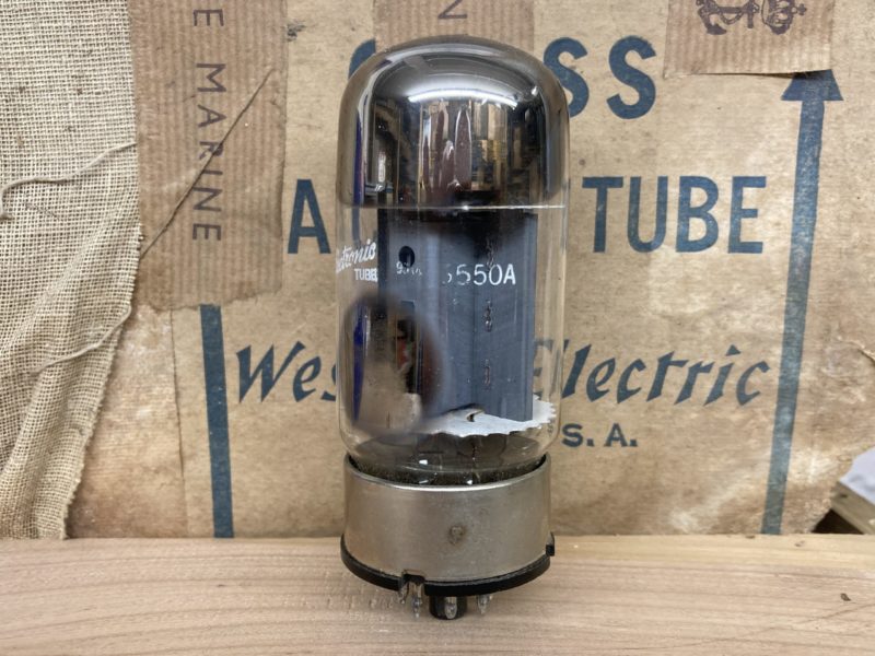 6550A GE, tested and guaranteed, tests NOS with 100%+, single piece