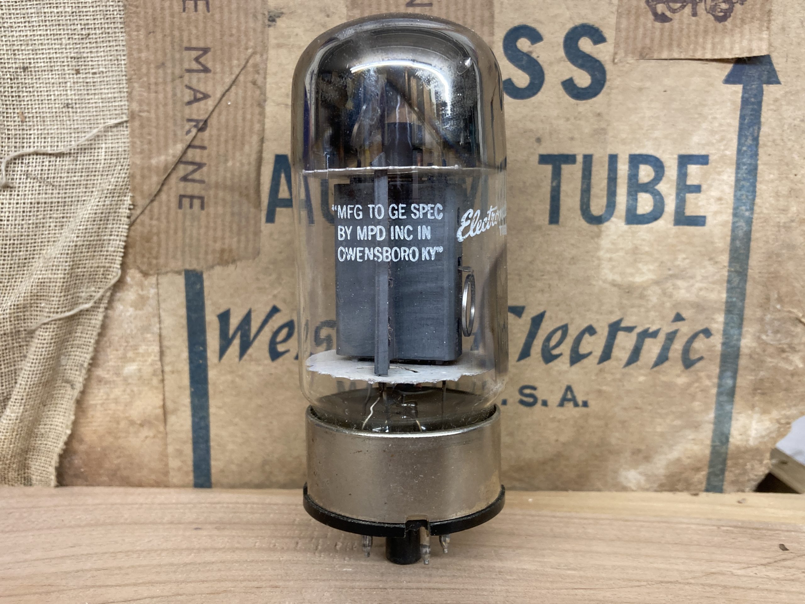 6550A GE, tested and guaranteed, tests NOS with 100%+, single piece - Image 2