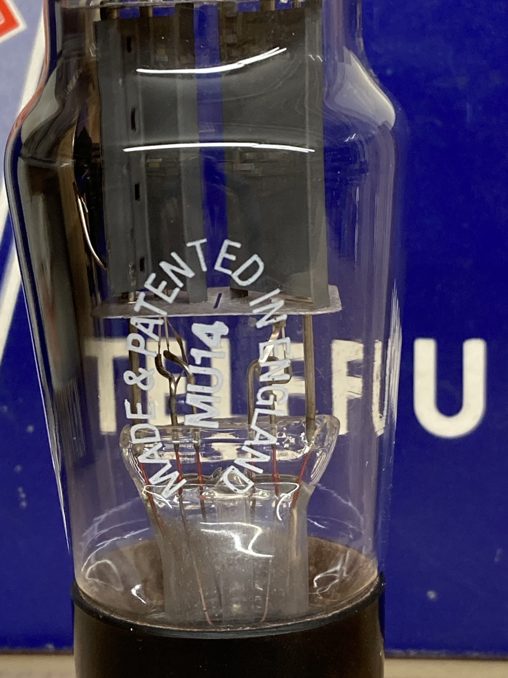 MU14 CV1064/43IU Osram/GEC, large bottle, side getter, true NOS for PX4/PX25 - Image 2