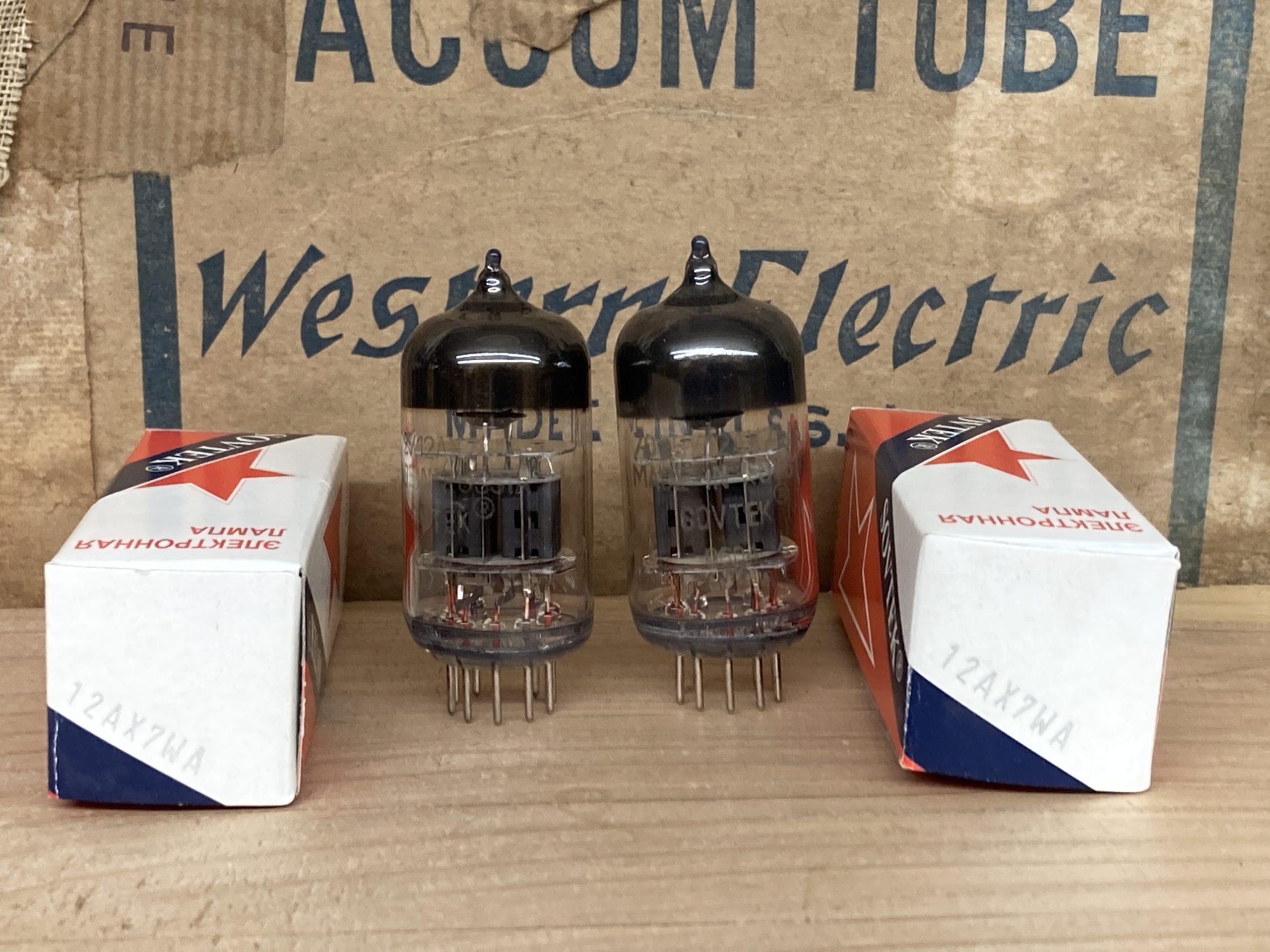 12AX7WA Sovtek NOS, tested and guaranteed, one pair (2) - Image 2