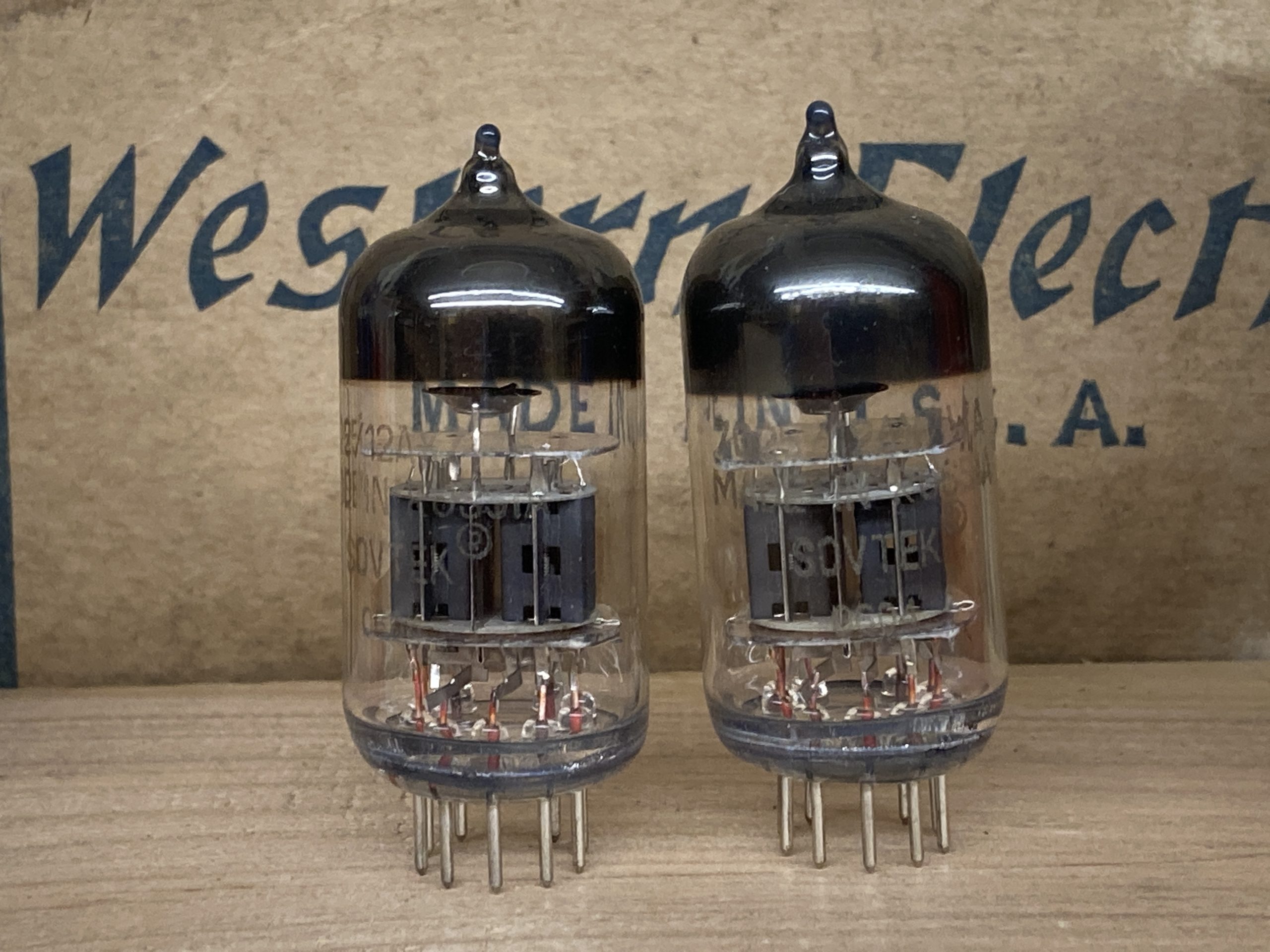12AX7WA Sovtek NOS, tested and guaranteed, one pair (2) - Image 3