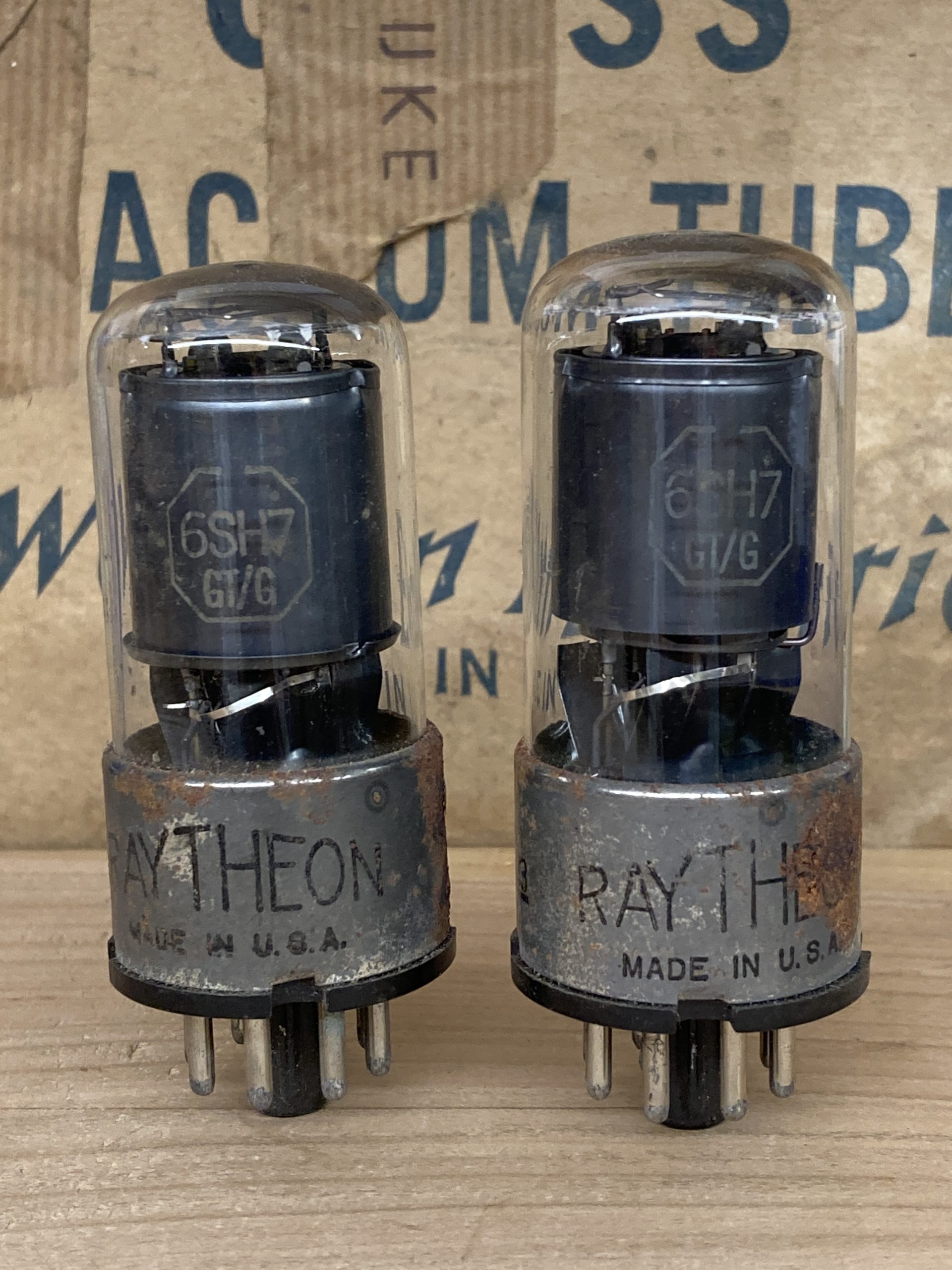 6SH7GT Raytheon for sale