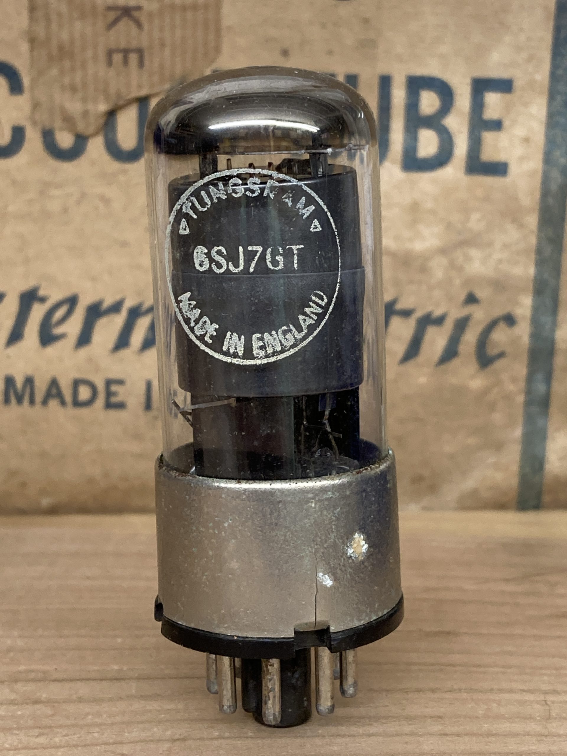 6J7G British Tungsram, NOS/NIB - Image 2