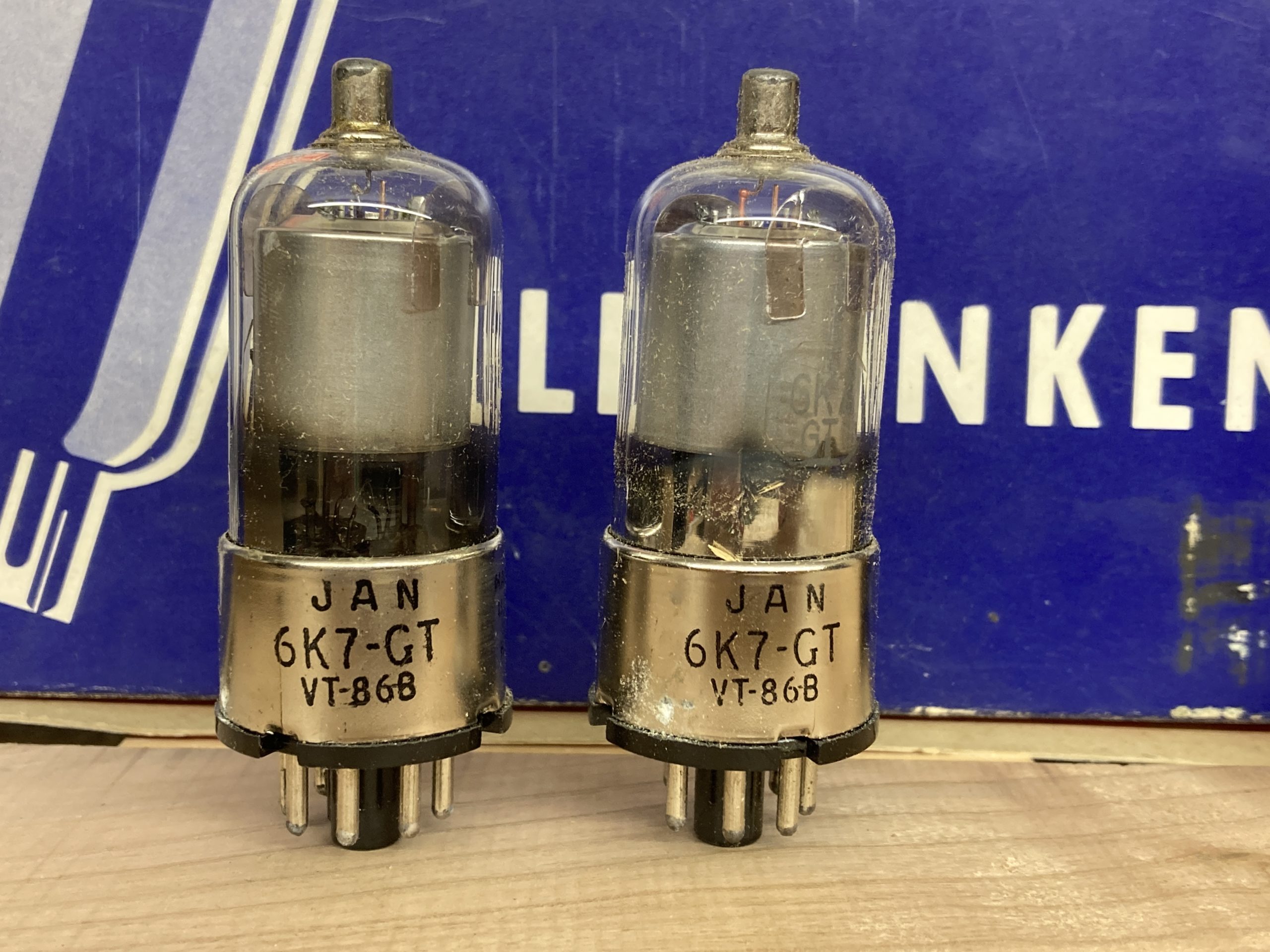 6K7GT RCA, NOS/NIB, 1940ies, one pair - Image 5