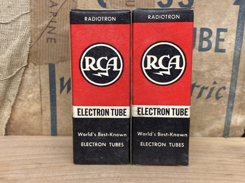 6SS7 RCA, NOS/NIB, unopened boxes, one pair