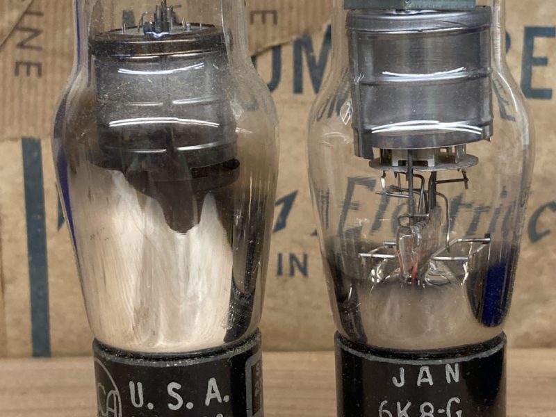 6K8G RCA, NOS, from 1940ies, test perfect, one pair