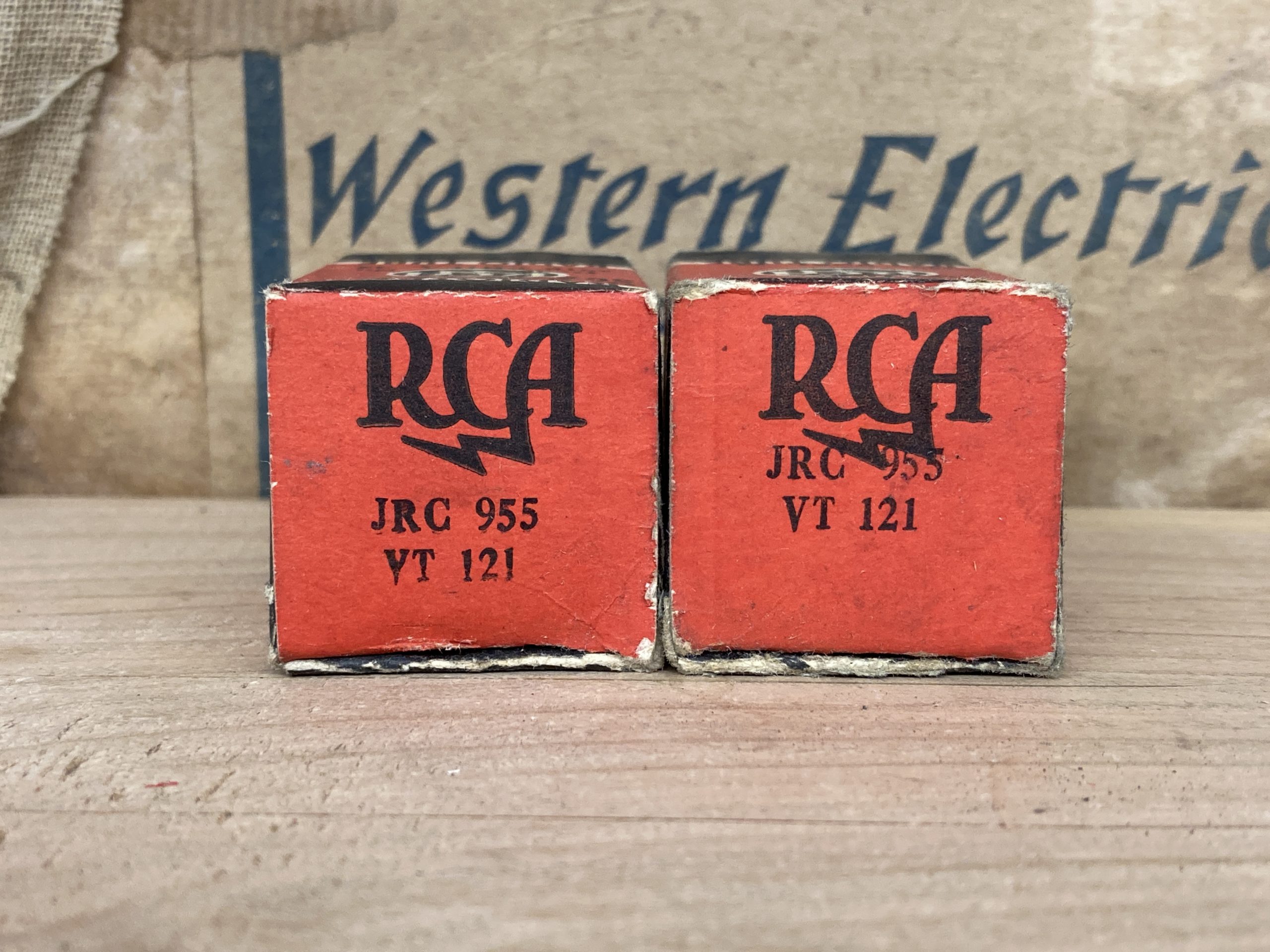 956 VT238 RCA, NOS/NIB, one pair - Image 5