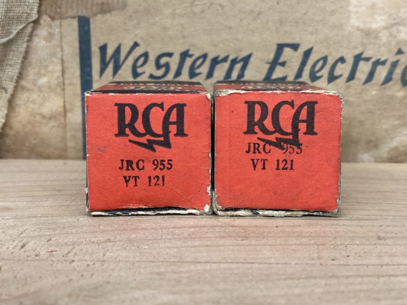 956 VT238 RCA, NOS/NIB, one pair