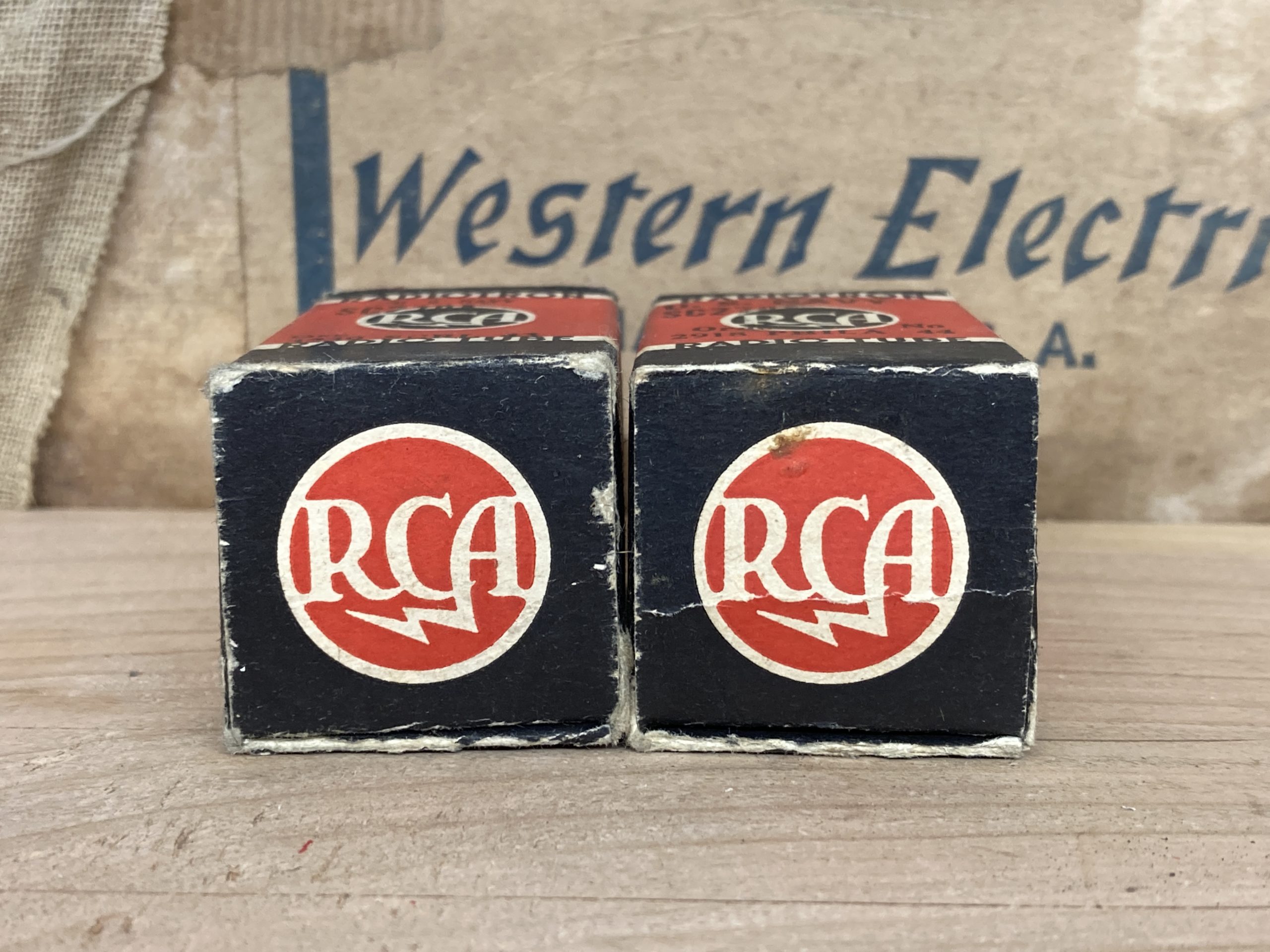 956 VT238 RCA, NOS/NIB, one pair - Image 4