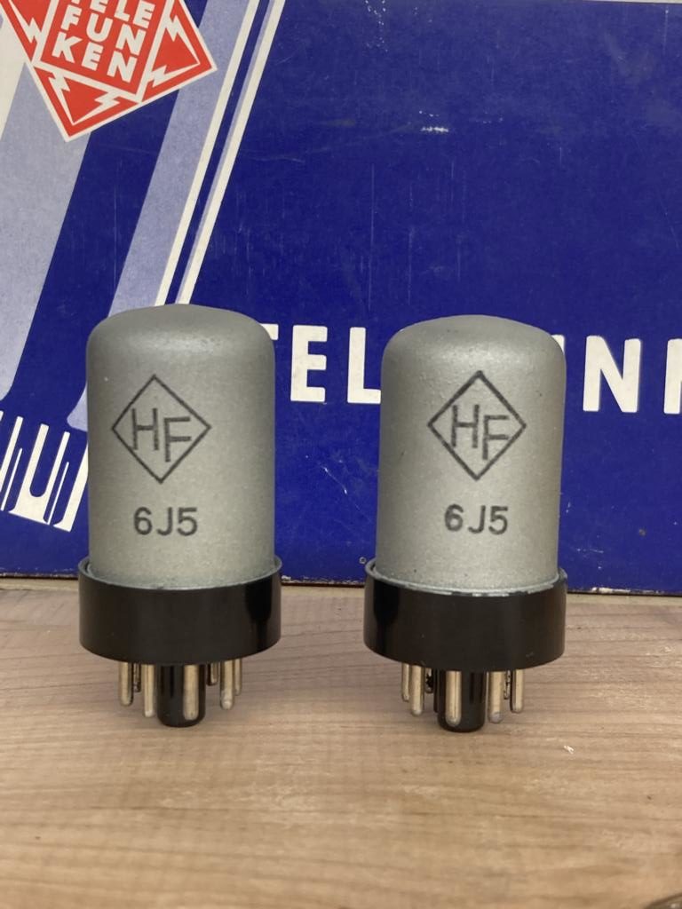 6J5G RFT/HF NOS/NIB, matched pair