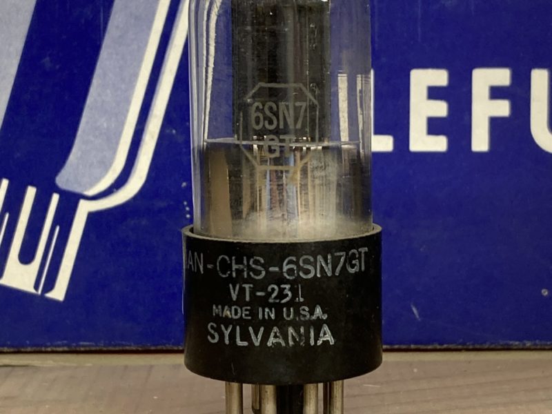 6SN7GT Sylvania, tested and guaranteed