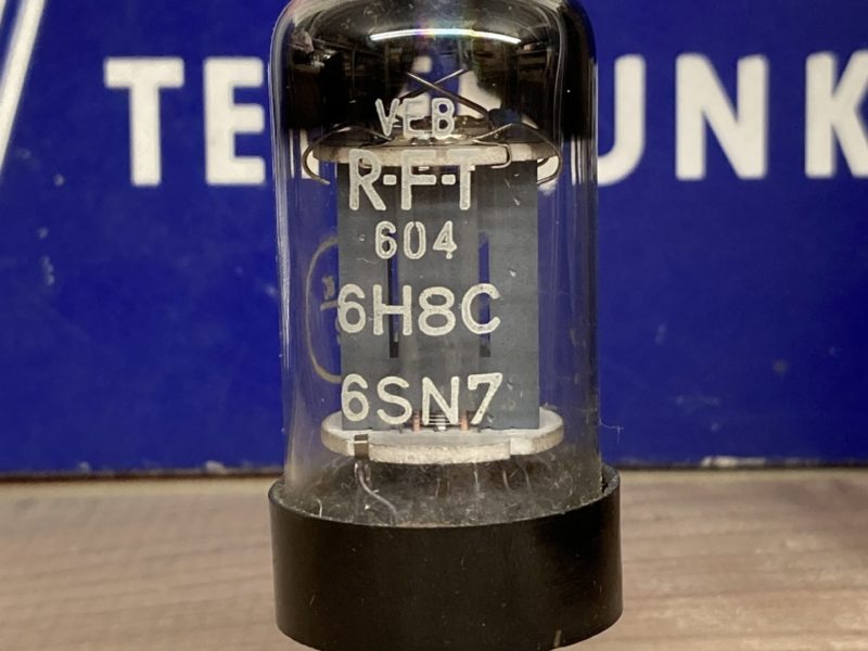 6SN7 6H8C RFT, tested and guaranteed