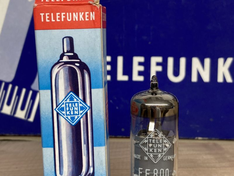 EF800 Telefunken, true NOS/NIB, diamond <>,  holy grail, noise free & mic tested
