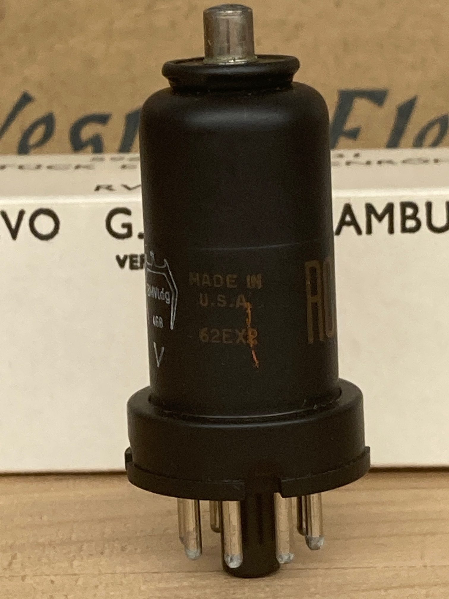 6K8 RCA, true NOS/NIB, milspec, perfect condition - Image 2