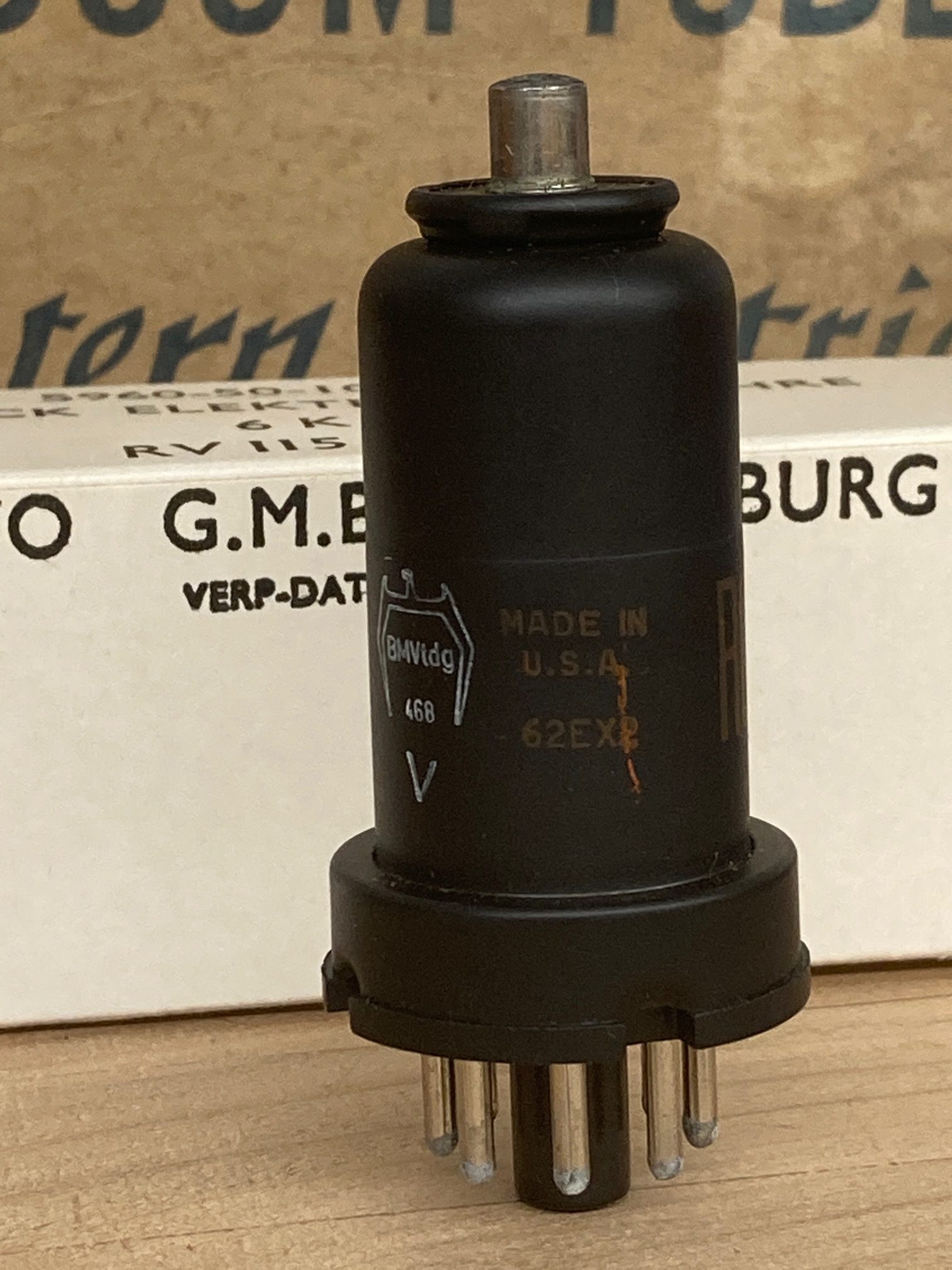 6K8 RCA, true NOS/NIB, milspec, perfect condition - Image 3