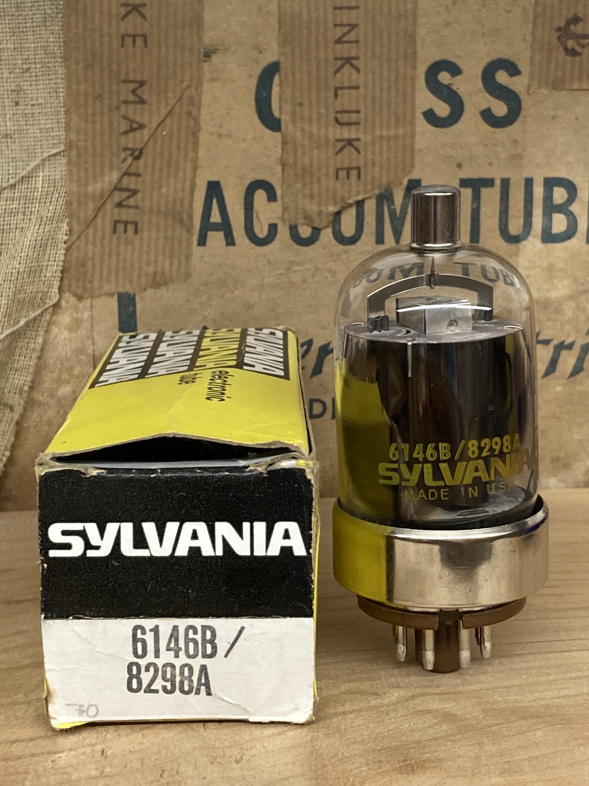 6146B / 8298A Sylvania, NOS/NIB