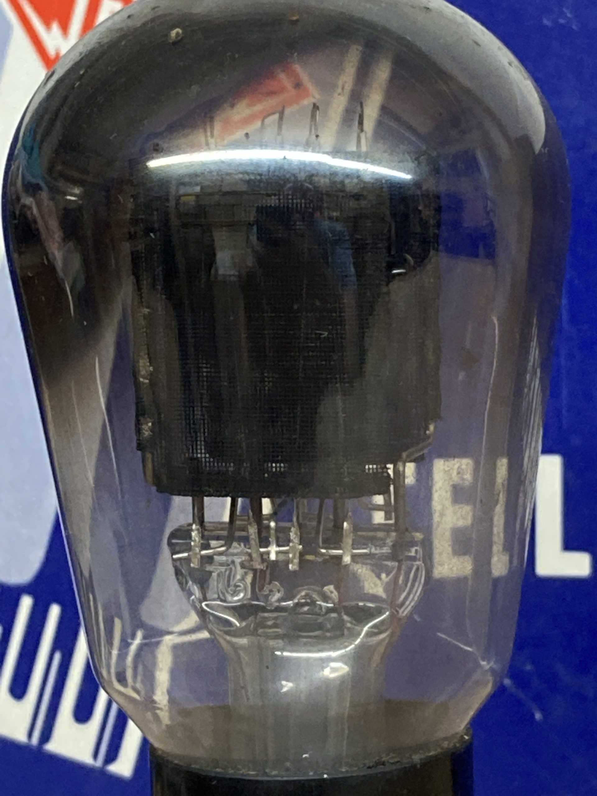 RGN4004 Telefunken, big globe, black mesh from 1934, tests NOS+, x-rare - Image 6